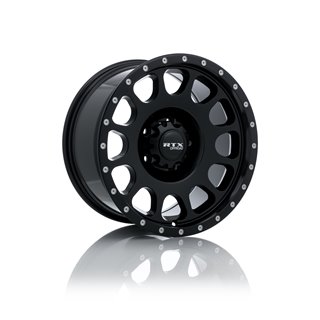 RTX | Baja 18x9.0 ET10 - Satin Black with Milled Rivets