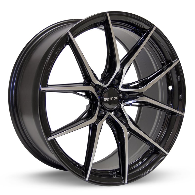 RTX | Slick 17x7.5 ET42 - Black Machined
