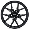 RTX | Slick 17x7.5 ET42 - Gloss Black