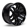 RTX | Oak 18x9.0 ET30 - Gloss Black