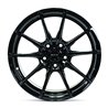 RTX | SL01 17x7.5 ET40 - Gloss Black