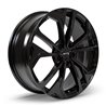 RTX | Asan 17x7.0 ET40 - Gloss Black