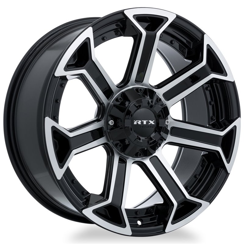 RTX | Peak 20x10.0 ET-18 - Gloss Black Machined