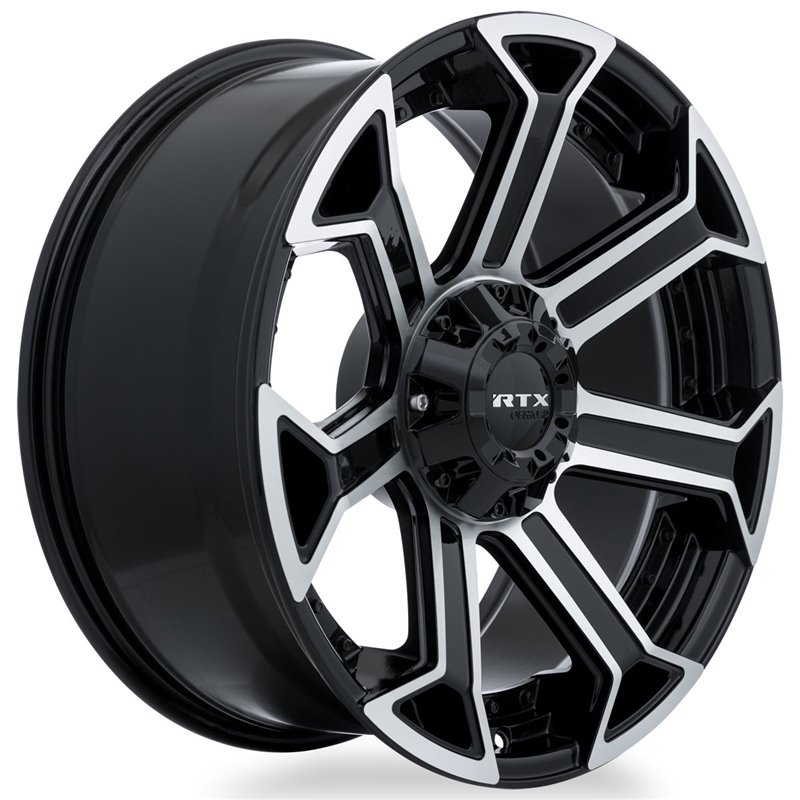 RTX | Peak 20x10.0 ET-18 - Gloss Black Machined