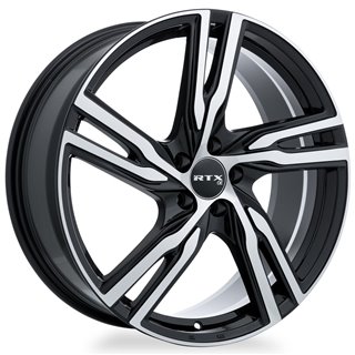 RTX | Gothenburg 20x8.0 ET45 - Gloss Black Machined