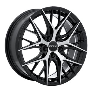 RTX | Valkyrie 17x7.5 ET40 - Gloss Black Machined