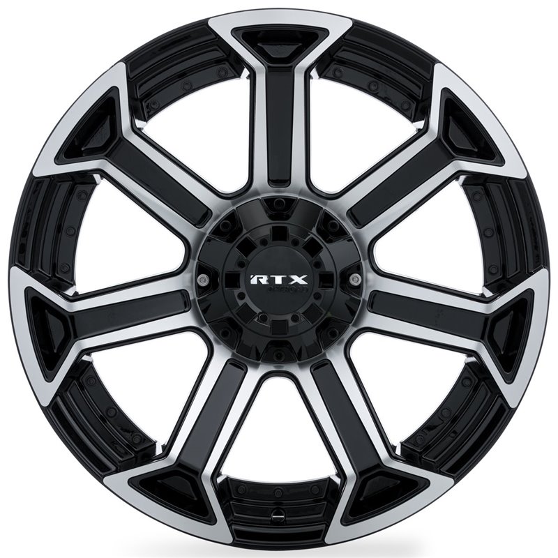 RTX | Peak 22x10.0 ET-18 - Gloss Black Machined