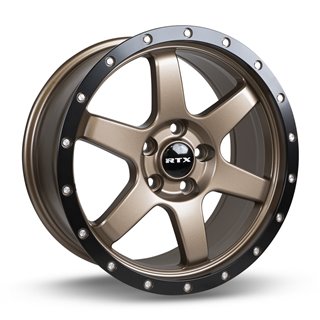 RTX | Dakar 17x8.0 ET35 - Satin Bronze Black Edge Lip