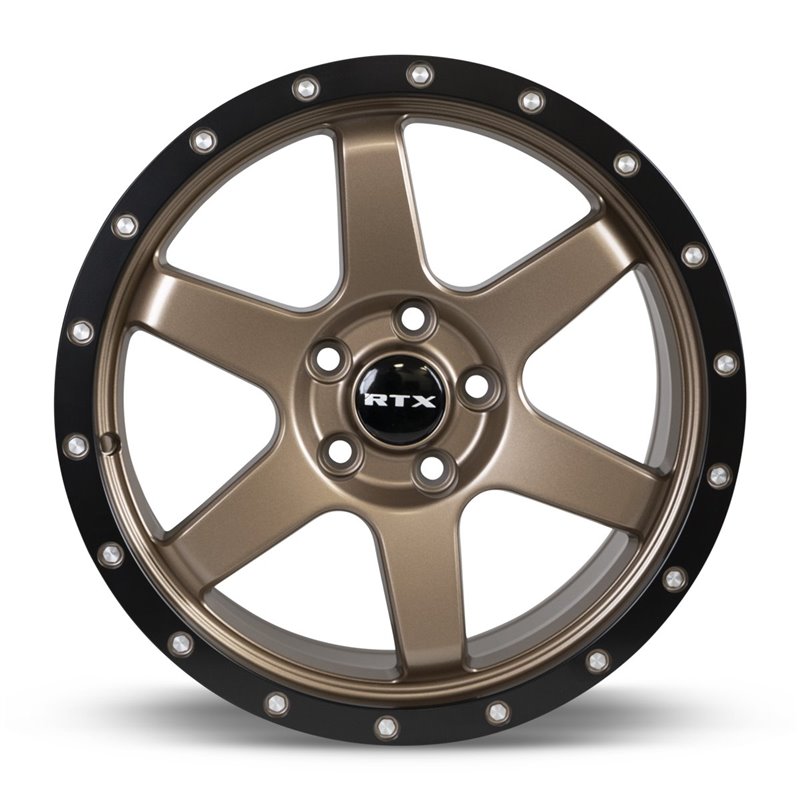 RTX | Dakar 17x8.0 ET35 - Satin Bronze Black Edge Lip