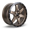 RTX | Dakar 17x8.0 ET35 - Satin Bronze Black Edge Lip