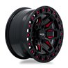 RTX | Zion 20x9.0 ET-15 - Black Milled Red