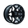 RTX | Goliath 17x9.0 ET-15 - Satin Black with Milled Rivets