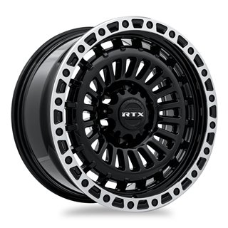 RTX | Moab 17x9.0 ET0 - Gloss Black Machined Lip
