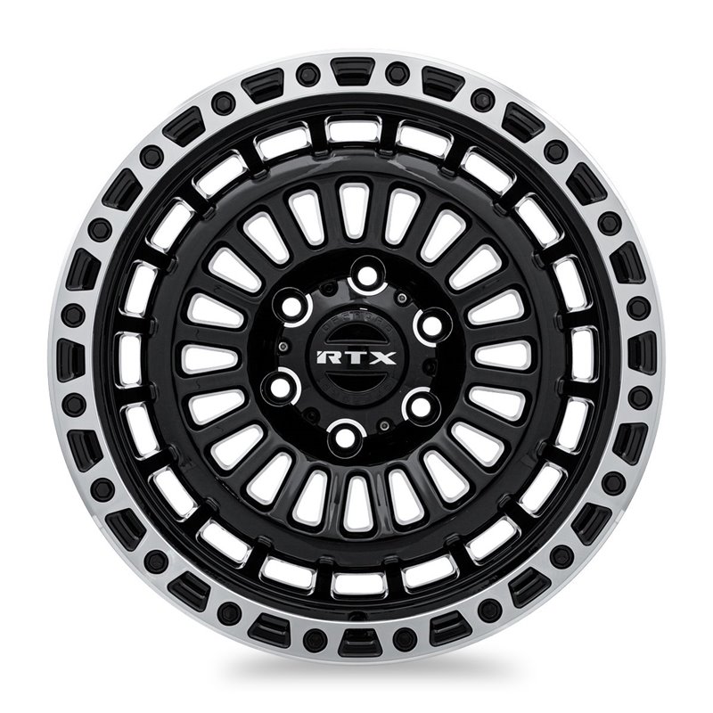 RTX | Moab 17x9.0 ET0 - Gloss Black Machined Lip