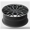 RTX | RS02 18x8.0 ET38 - Gloss Black Machined