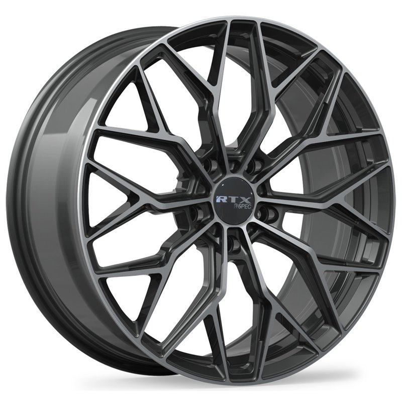 RTX | RS02 19x8.5 ET38 - Gloss Black Machined