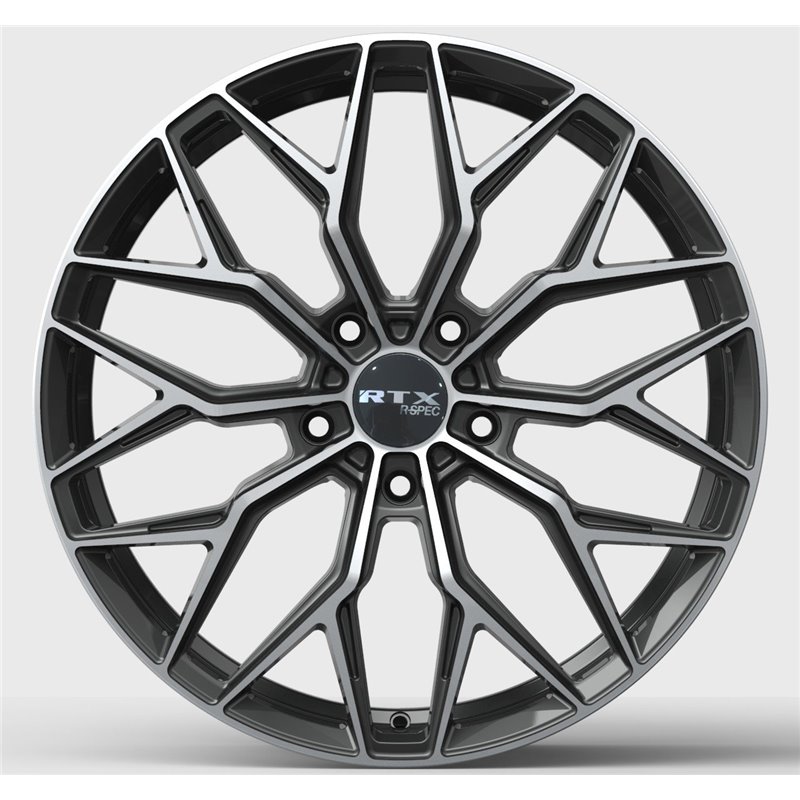 RTX | RS02 19x8.5 ET38 - Gloss Black Machined