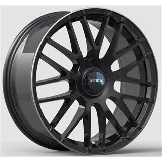 RTX | MB-01 20x8.5 ET38 - Gloss Black with Machined Lip