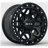 RTX | Zion 17x9.0 ET20 - Gloss Black Milled Rivets