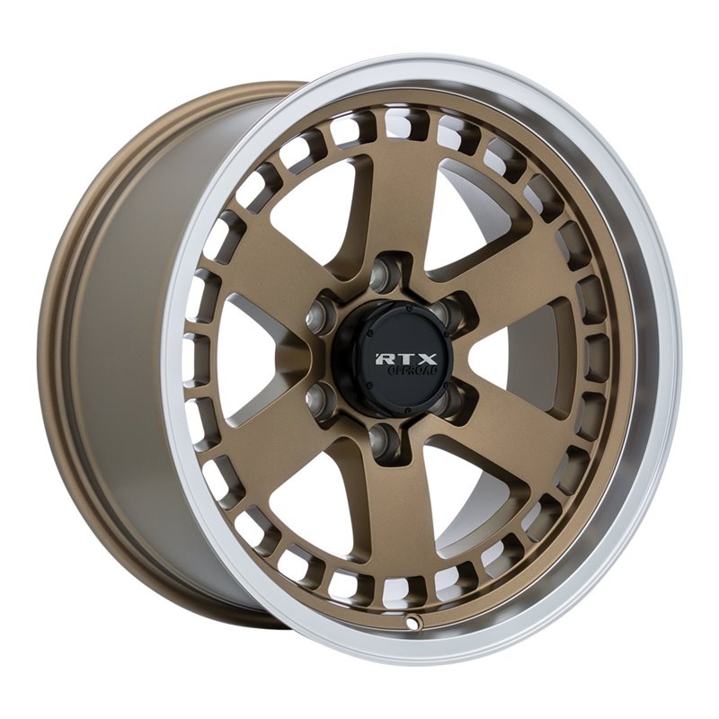 RTX | Ozark 17x9.0 ET0 - Satin Bronze Machined Lip