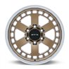 RTX | Ozark 18x9.0 ET0 - Satin Bronze Machined Lip