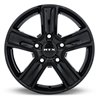 RTX | Transit 16x6.5 ET60 - Gloss Black