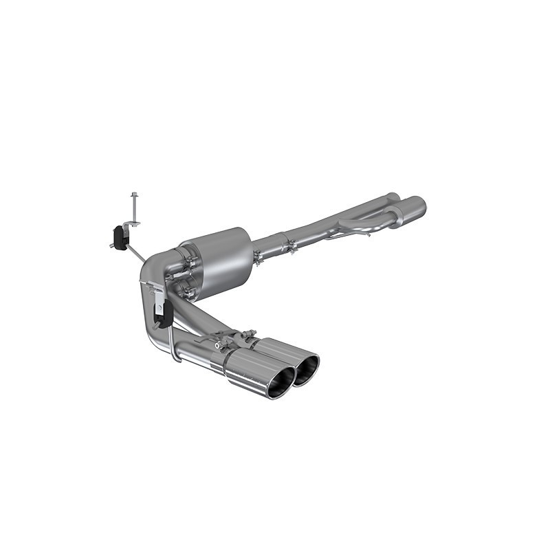 MBRP | Installer Series AL Cat-Back - Silverado / Sierra 1500 / Limited 4.3L / 5.3L 2019-2023