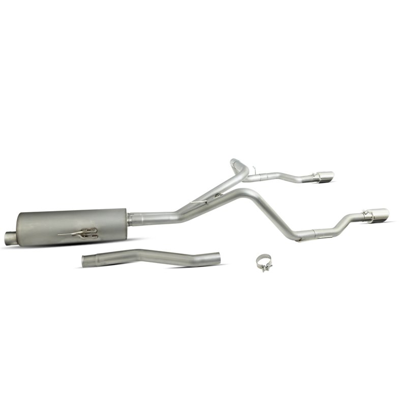 Gibson | Cat-Back Dual Split Exhaust System, Stainless
