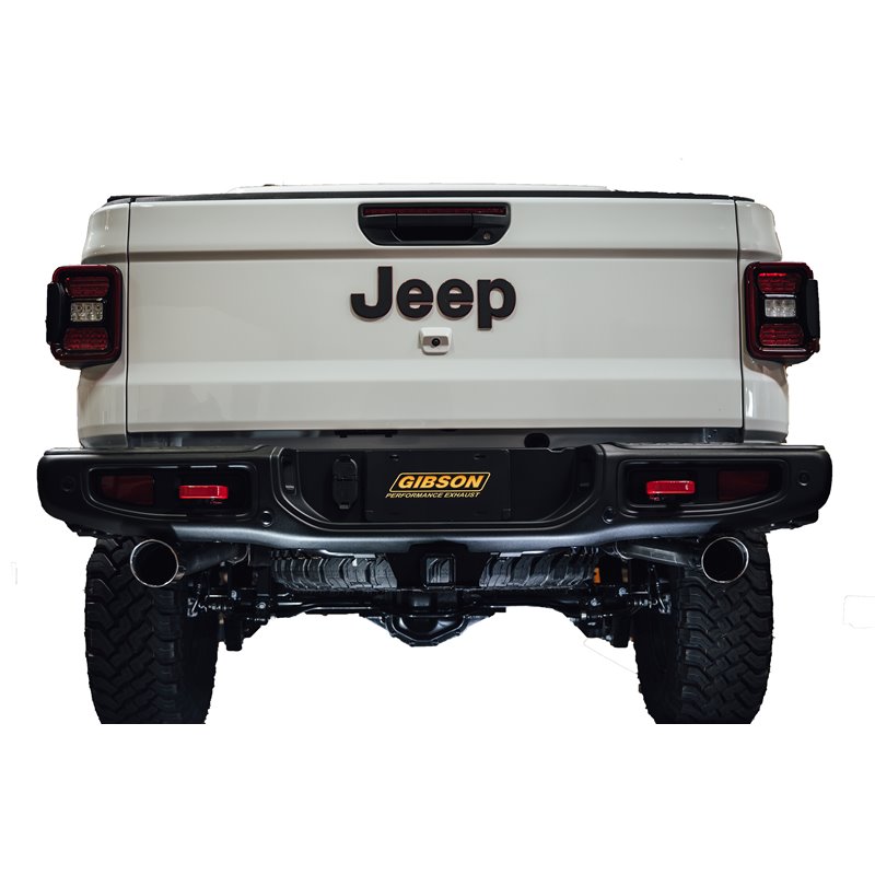Gibson | Cat-Back Dual Split Exhaust System, Stainless