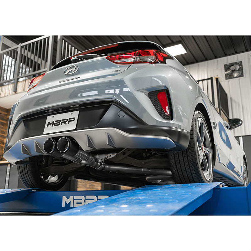 MBRP | Pro Series Cat-Back CARBON - Veloster 1.6T 2019-2021