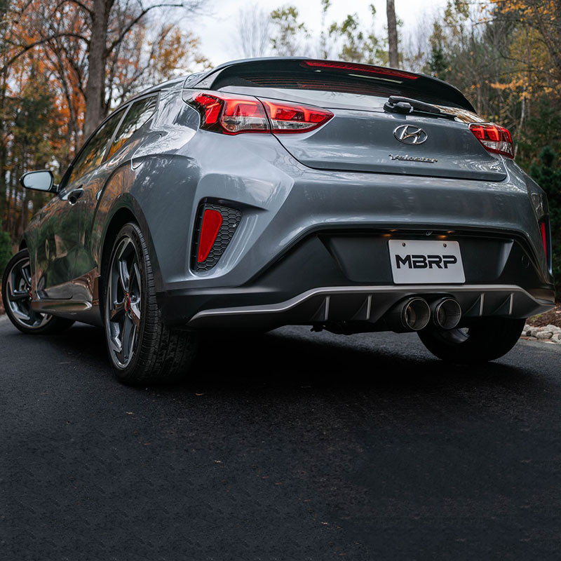 MBRP | Pro Series Cat-Back CARBON - Veloster 1.6T 2019-2021