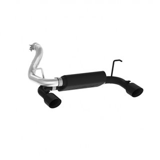 MBRP | Black Series Axle-Back - Wrangler JL / JLU 3.6L - Wrangler (JL) 3.6L 2018-2023