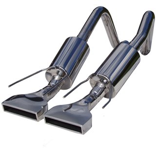MBRP | Pro Series Axle-Back - Corvette 6.0L / 6.2L / 7.0L 2005-2008