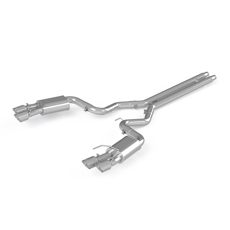 MBRP | Installer Series AL Cat-Back - Mustang 5.0L 2018-2022