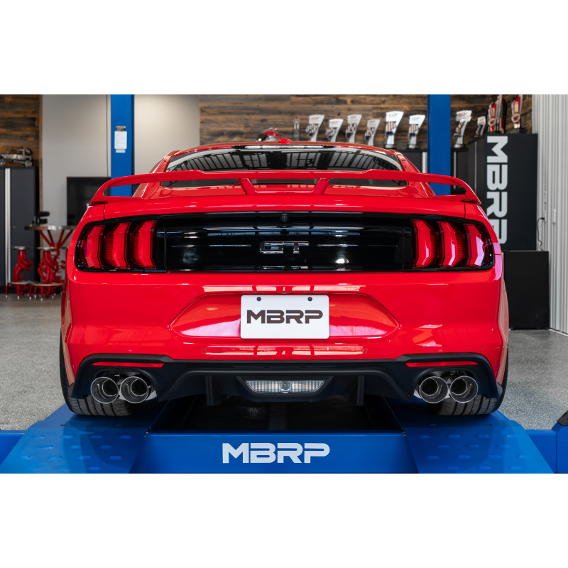 MBRP | Installer Series AL Cat-Back - Mustang 5.0L 2018-2022