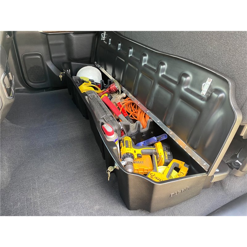 DU-HA | DU-HA® Interior Lockable Storage Lock Box/Gun Case - Chevrolet / GMC 2019-2023