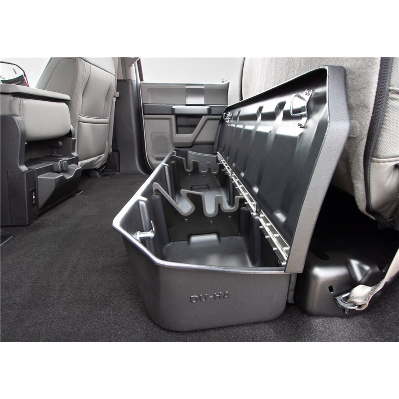 DU-HA | DU-HA® Interior Lockable Storage Lock Box/Gun Case - F-150 / F-250 / F-350 2015-2023