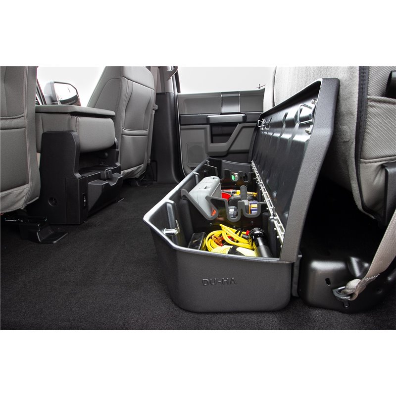 DU-HA | DU-HA® Interior Lockable Storage Lock Box/Gun Case - F-150 / F-250 / F-350 2015-2023