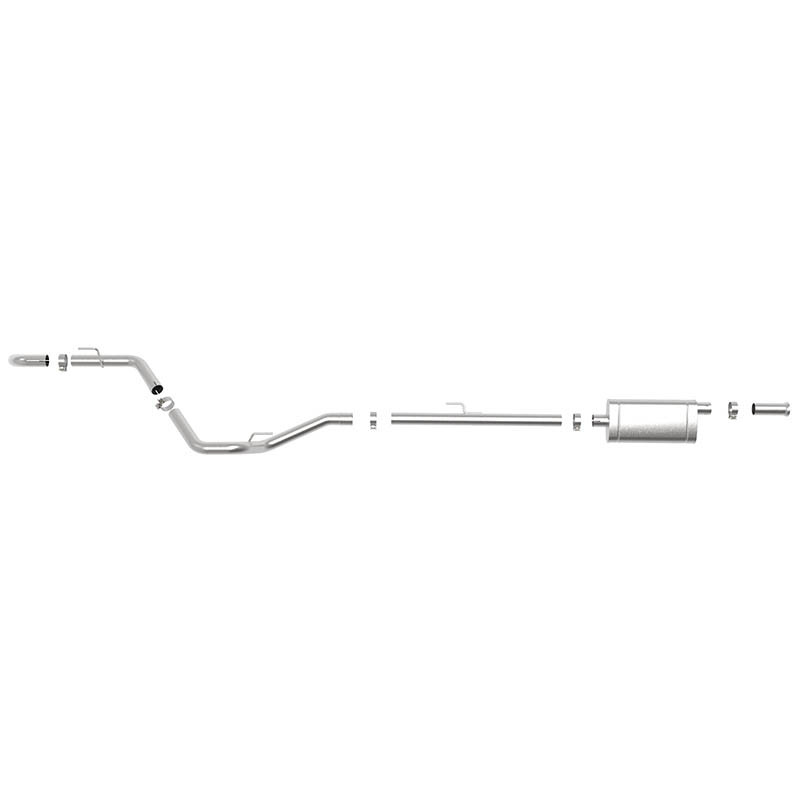 aFe Power | Apollo GT Series 2-1/2 IN 409 Stainless Steel Cat-Back Hi-Tuck Exhaust System - Gladiator 3.6L 2020-2023