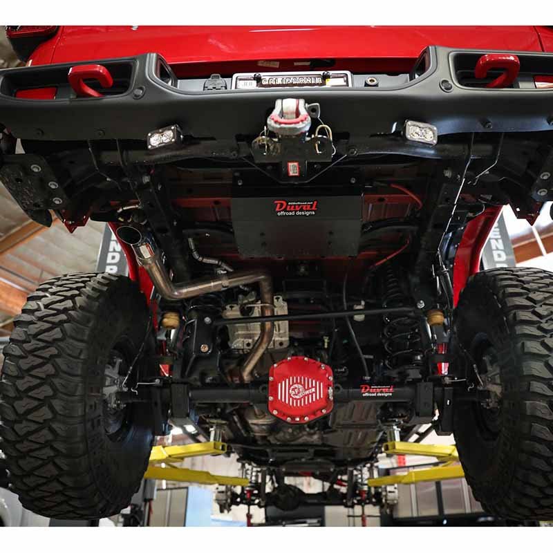 aFe Power | Apollo GT Series 2-1/2 IN 409 Stainless Steel Cat-Back Hi-Tuck Exhaust System - Gladiator 3.6L 2020-2023