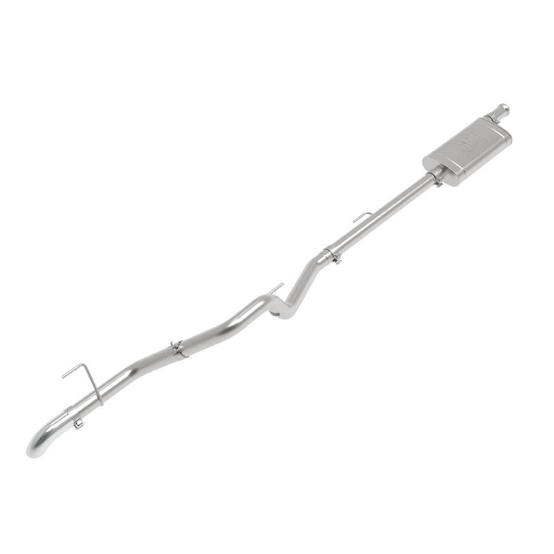 aFe Power | Apollo GT Series 2-1/2 IN 409 Stainless Steel Cat-Back Hi-Tuck Exhaust System - Gladiator 3.6L 2020-2023