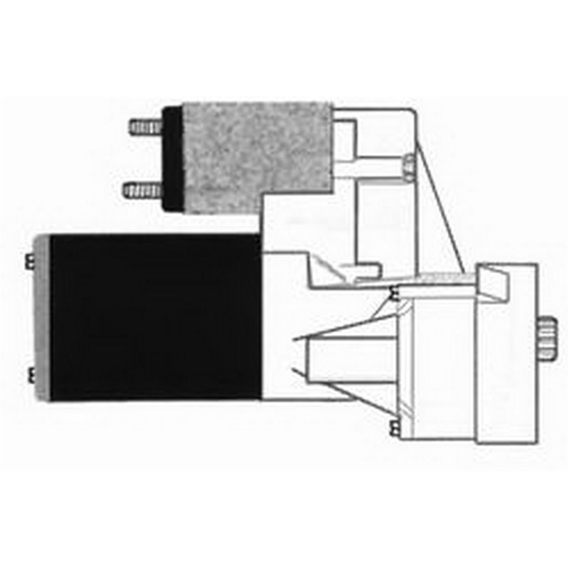 Powermaster | PowerMax Plus Starter - Camaro / Corvette / Monte Carlo / Firebird 1963-1997