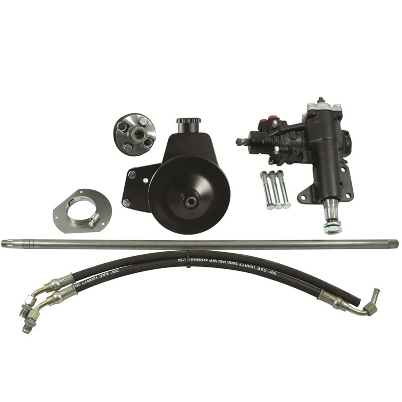 Borgeson | P/S Conversion Kit; Fits 65-66 Mustang with Manual Steering and 289/302/351W V-8 - Mustang 4.7L 1965-1966