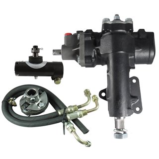 Borgeson | Power Steering Conversion Kit.; 67-82 Corvette with factory P/S; 12.7:1 ratio. - Corvette 1968-1982