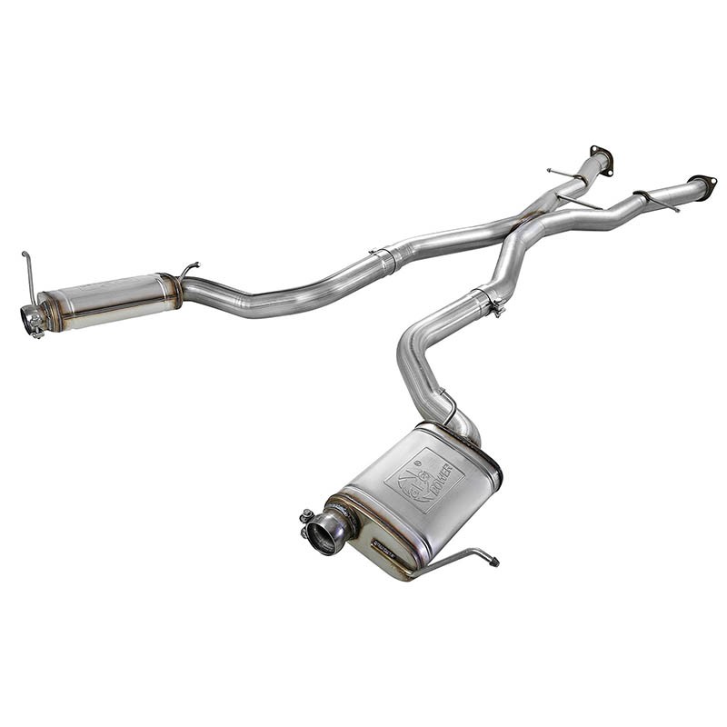 aFe Power | MACH Force-Xp 3 IN 409 Stainless Steel Cat-Back Exhaust System - Grand Cherokee / Wrangler (JL) 2012-2021