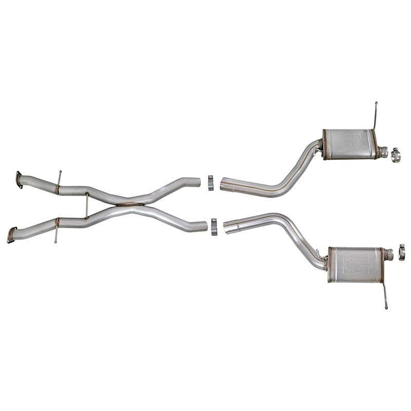 aFe Power | MACH Force-Xp 3 IN 409 Stainless Steel Cat-Back Exhaust System - Grand Cherokee / Wrangler (JL) 2012-2021