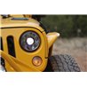 KC HiLiTES | Headlight; Gravity LED Pro 7in. DOT Jeep JK 07-18 (ea) - Wrangler (JK) / Wrangler (JL) 3.6L / 3.8L 2007-2018
