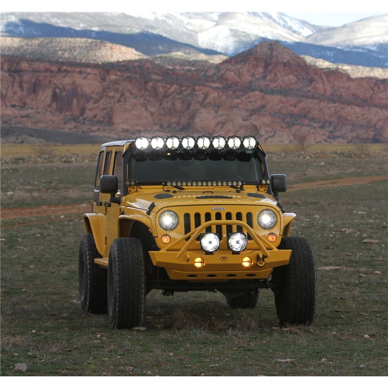 KC HiLiTES | Headlight; Gravity LED Pro 7in. DOT Jeep JK 07-18 (ea) - Wrangler (JK) / Wrangler (JL) 3.6L / 3.8L 2007-2018