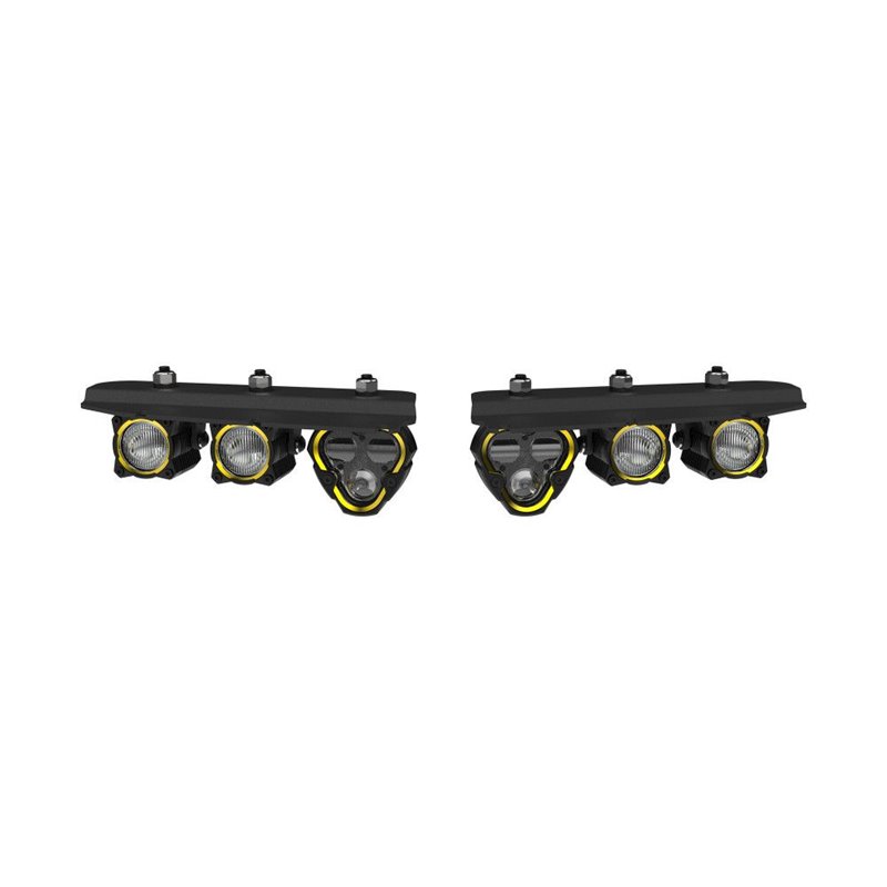 KC HiLiTES | FLEX ERA® Fog Pocket Kit - Bronco 2.3T / 2.7T / 3.0T 2021-2024