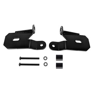 KC HiLiTES | Jeep JL; A-Pillar Bracket Set Blk - Gladiator / Wrangler (4xe) / Wrangler (JL) 2018-2024